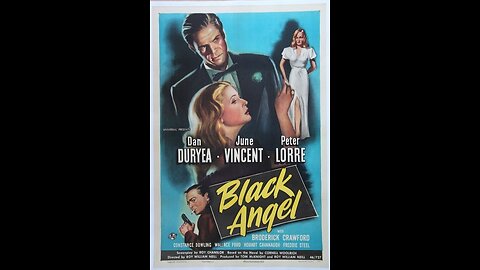 Black Angel (1946) | A film noir directed by Roy William Neill