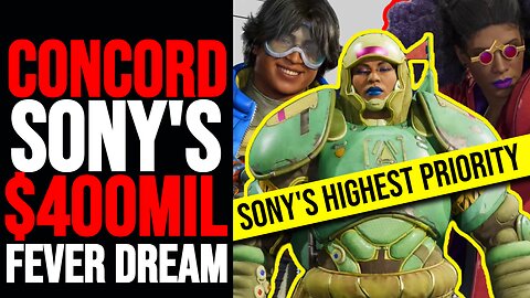 $400 MILLION DOLLARS?!?! Sony WANTED this game! Concord Director Ryan Ellis SHAMED out of the job!