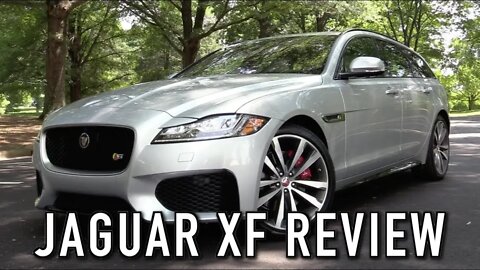 2018 Jaguar XF Sportbrake S AWD: Start Up, Test Drive & In Depth Review