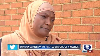 Mom on a mission to help survivors of violence