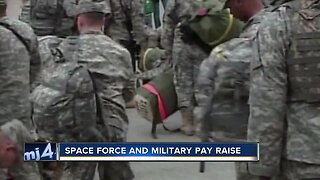 Trump administration claims big win on spending bill, includes Space Force and military pay raise