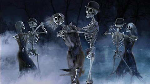 Dancing in the Graveyard on Halloween