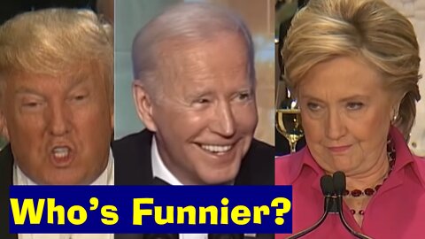 Best jokes from Biden’s 2022 Correspondence Dinner VS Trump & Clinton’s 2016 AI Smith Dinner Jokes