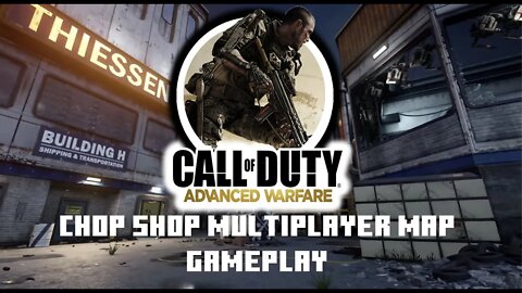 Call of Duty Advanced Warfare Maps Chop Shop gameplay