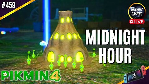 Midnight Hour Night Expeditions with Glow Pikmin | Pikmin 4