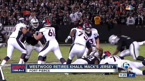 Khalil Mack has jersey retired