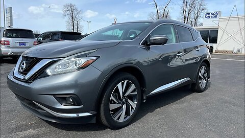 2017 Nissan Murano Platinum Walk Around