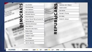 Presidential primary ballots go in the mail today