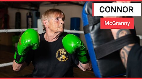 Meet the 76-year-old female kickboxer