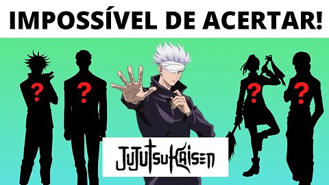 Adivinhe o Personagem de Jujutsu Kaisen pela Sombra - Quiz Jujutsu Kaisen