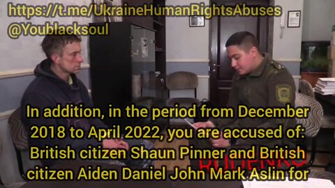 Shaun Pinner, Aiden Daniel John Mark Aslin and Saadun Brahim are accused of terrorizing the people of the Donetsk People's Republic