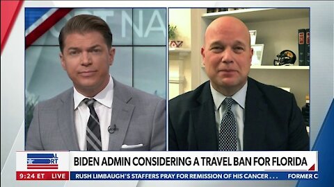 BIDEN ADMIN CONSIDERING A TRAVEL BAN FOR FLORIDA