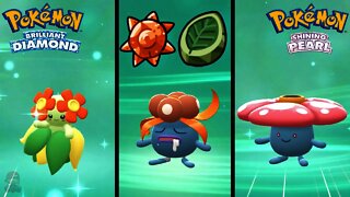 How to Find Gloom, Evolve into Bellossom & Vileplume in Pokemon Brilliant Diamond & Shining Pearl