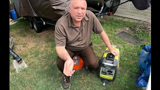 Ryobi Inverter Generator SAVED US!!