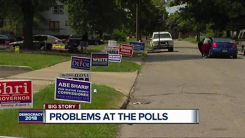 Multiple cities in metro Detroit temporarily relocate polling precincts