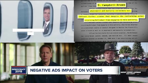 Negative ads run the risk of turning off voters to the election as a whole