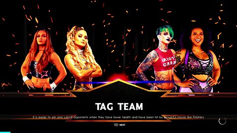 AEW Dynamite Ruby Soho & Willow Nightingale vs TayJay