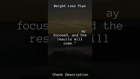 5 Weight Loss Quotes To Keep You Motivated Best Tips & Inspiring Words | Inspiration Quotes #Shorts