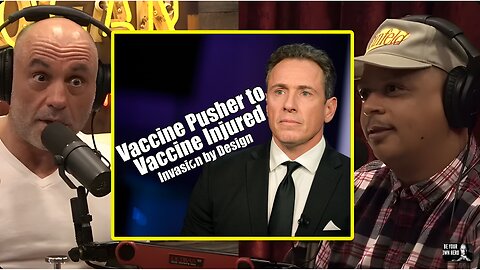 Chris Cuomo Gets Injured From Vaccine He Helped Push!! Joe Rogan Deric Poston Part 1