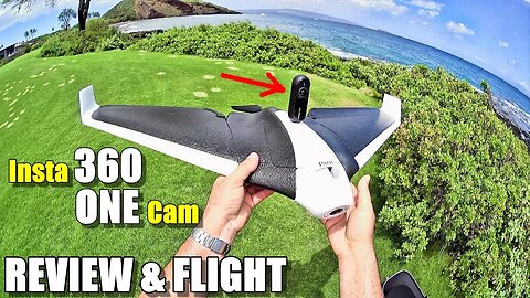 Insta360 ONE Camera Review & Flight Test on Parrot Disco Drone - Hawaii