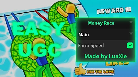 Money Race OP Script | Infinite Speed [UGC IN 45 MINS]