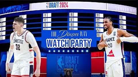 NBA Draft 2024 | Live Draft Watch Party & Reaction Stream | NBA 2024 Day 1