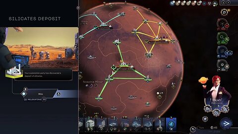 Terraformers; scenario, Expansionist; part 5, turns 41 to 51; 4th city founded at least, still broke