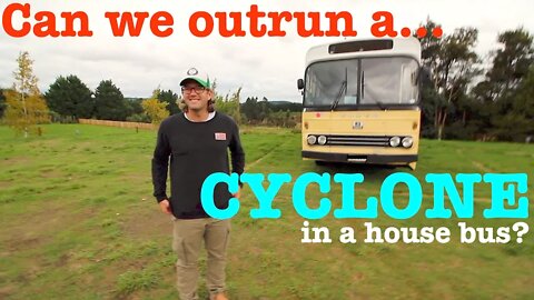 A CYCLONE IS COMING - FULL TIME RV LIFE | Bus Life NZ | Episode 21