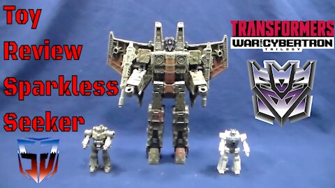 Toy Review Transformers (WFC) Sparkless Seeker