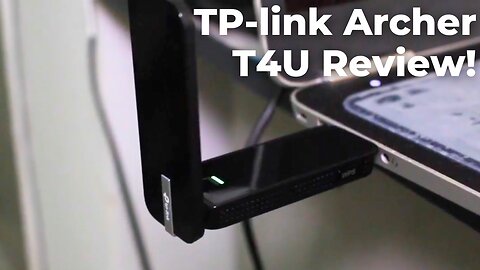 TP-link Archer T4U AC1300 Wireless Wifi USB Adapter Review!