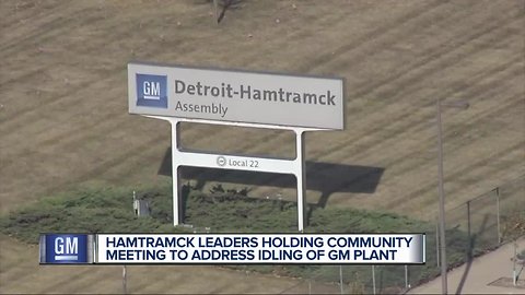 Town hall meeting set to discuss Detroit Hamtramck General Motors plant closing