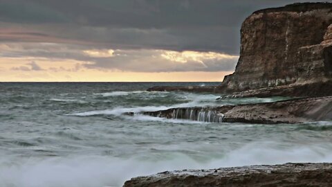 Panther Beach, Davenport, California: Photos with Ambient Relaxing Piano Music.