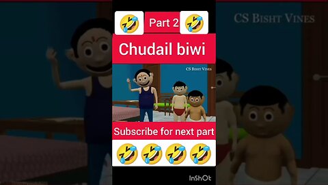 chudail biwi 2#cartoon #viralvideo #comedy #funny #shortvideo