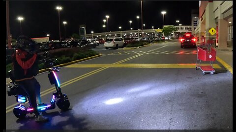 Greenbelt, MD electric scooter night ride