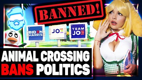 Animal Crossing BANS Joe Biden! Demands ZERO Politics In Nintendo Switch Games! Game Of The Year!