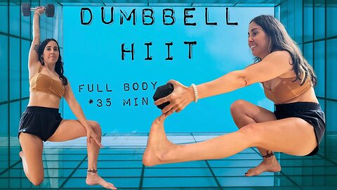 FULL BODY WORKOUT W/ DUMBBELLS 🔥