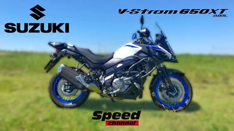 Testando Nova Suzuki DL V-Strom 650 XT ABS 2020 / 2021 | Analise Completa | Speed Channel