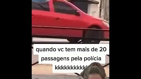 QUANDO VOCE TEM MUITAS PASSAGENS PELA POLICIA ( MEMES )