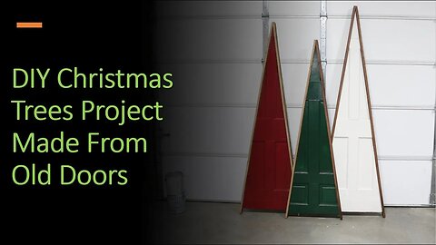 TNT #204: HUGE Christmas Tree Build out of Old Wooden Doors