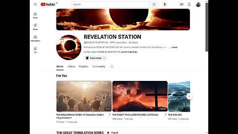 Revelation Station: What is the Millennium Series Fictional Project?