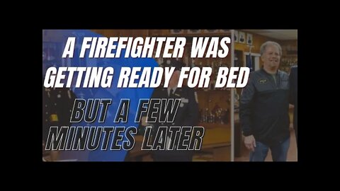 A Firefighter Was Getting Ready for Bed, but a Few Minutes Later Ended up Saving a Woman from ...