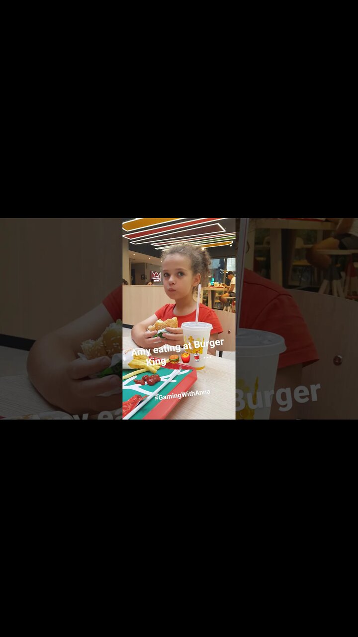 Amy Eating Amy eating At Burger King - Burger King Video 🍔🍟🥤...#shorts