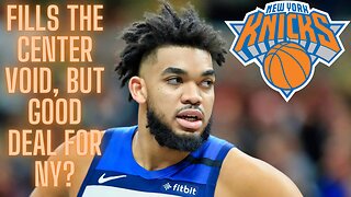 What might Knicks rotation look like after blockbuster Karl-Anthony Towns trade?