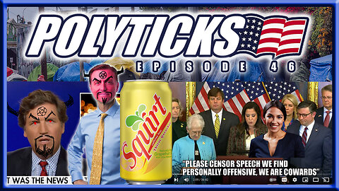 Poyticks 46: GOP Goes Woke, Media Made Demons, Google Anti-Trust, Squirt Debunked