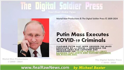 PUTIN MASS EXECUTES COVID-19 CRIMINALS IN RUSSIA