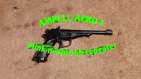 Ampell Arco 1 plink-n-whiz bb repeater *backporch plinking