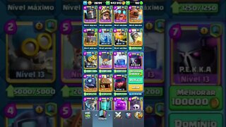 PEKKA nível máximo #shorts #clashroyale