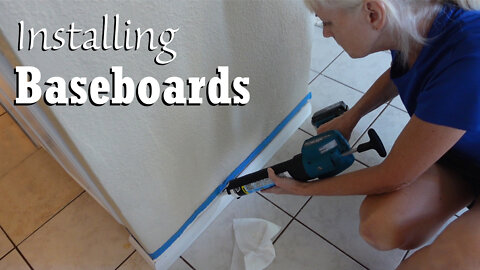 Installing Baseboards