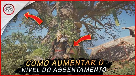 Assassin's creed valhalla, Como aumentar o nível do assentamento | super dica