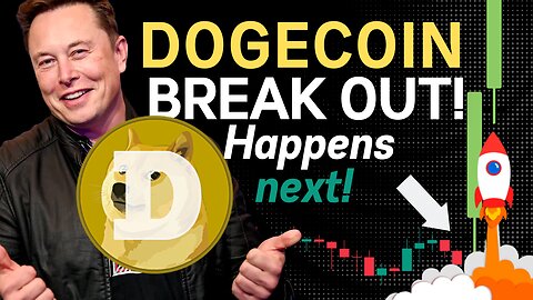 DOGECOIN BREAK OUT HAPPENS NEXT! (DOGE PRICE PREDICTION)